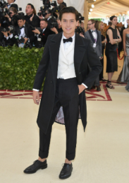 Cole Sprouse in Thom Browne